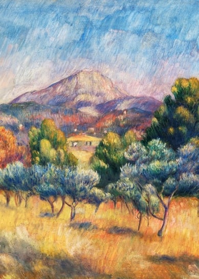 CEZANNE Góra Sainte-Victoire PLAKAT A2 59,4x42cm malarstwo sztuka #491 KMB PRESS