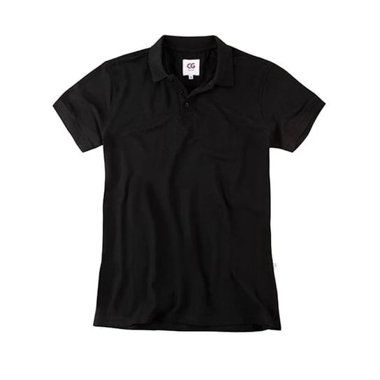 CG Workwear Męska Koszulka Polo Iseo (L / Czarny) CG