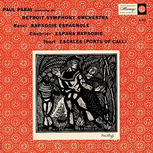 Chabrier: España; Ravel: Rapsodie espagnole; Ibert: Escales Detroit Symphony Orchestra, Paul Paray