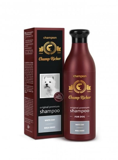 Champ-Richer, szampon dla psów o białej sierści, 250ml CHAMP-RICHER