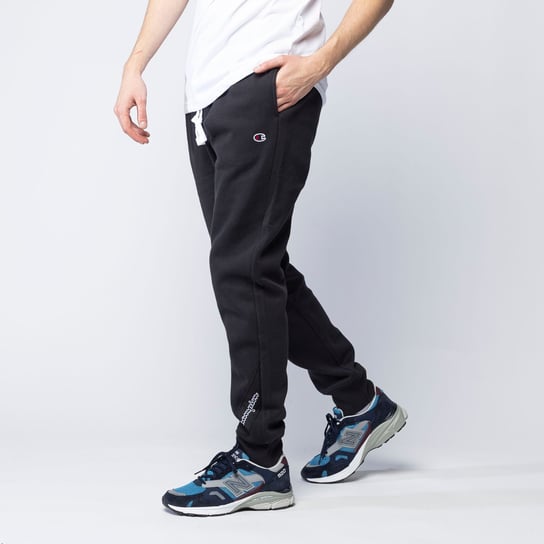 Champion Asymmetric Script Logo Joggers Black - L Champion