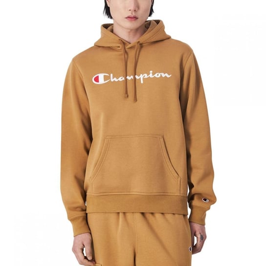 Champion bluza męska z kapturem Hooded Sweatshirt  220253.MS034 M brązowy Champion