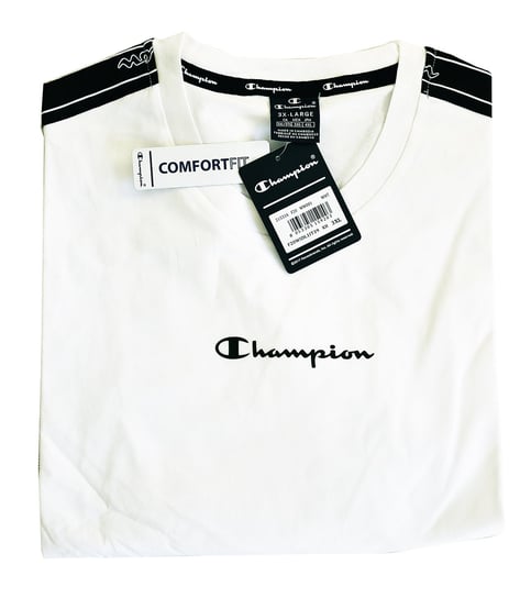 Champion cienka duża koszulka longsleeve biała 3XL Champion