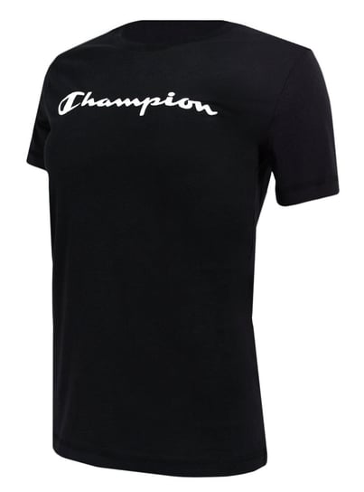 Champion T-Shirt Damski 113223 Czarny M Champion