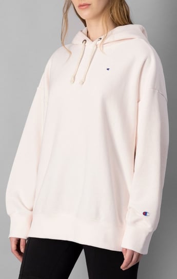 Champion Wmns Hooded Sweatshirt Small Logo Pink - M Champion