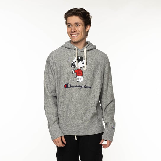 CHAMPION X Peanuts Crewneck Sweatshirt ANTIQUE GREY MIX - L Champion