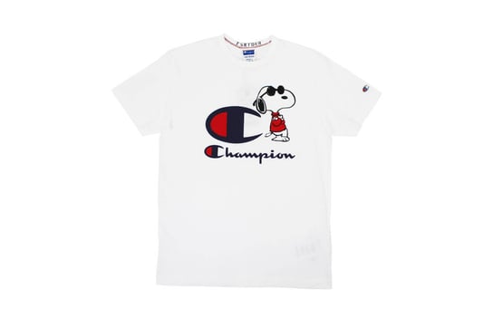 Champion X Peanuts Crewneck T-Shirt White - L Champion