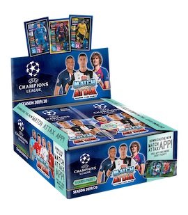 Champions League UEFA Match Attax Box 30 Saszetek z Kartami Burda Media Polska Sp. z o.o.