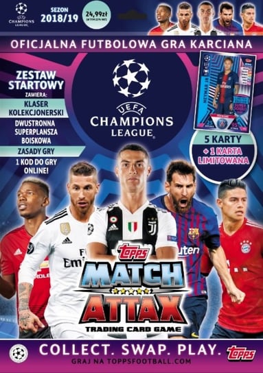 Champions League UEFA Match Attax Zestaw Startowy Burda Media Polska Sp. z o.o.