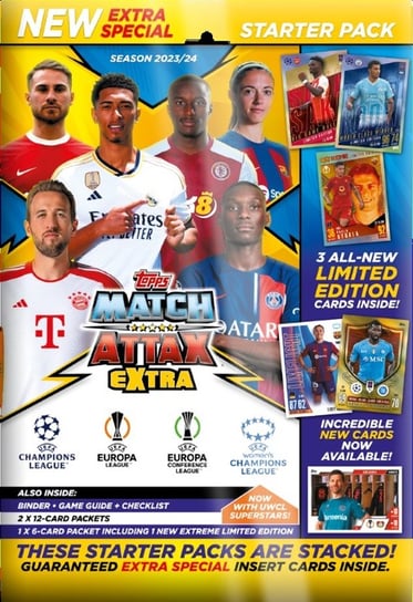 Champions League UEFA Topps Match Attax Extra Zestaw Startowy Burda Media Polska Sp. z o.o.