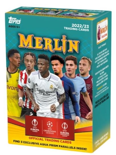Champions League UEFA Topps Merlin Trading Cards Box Burda Media Polska Sp. z o.o.