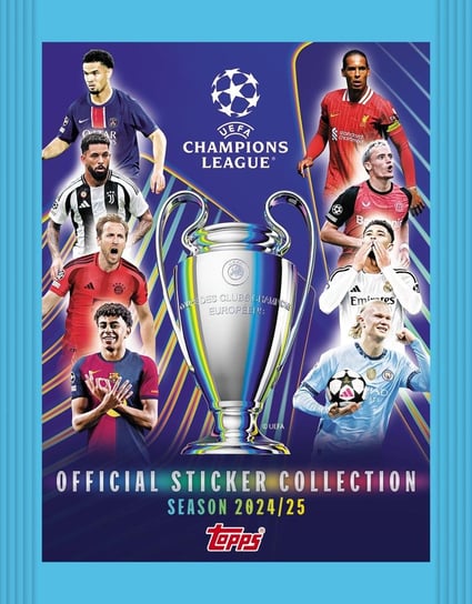 Champions League UEFA Topps Saszetki z Naklejkami Burda Media Polska Sp. z o.o.