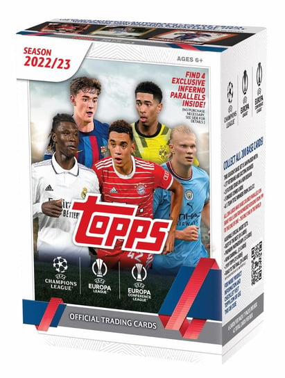 Champions League UEFA Topps Trading Cards Box Burda Media Polska Sp. z o.o.