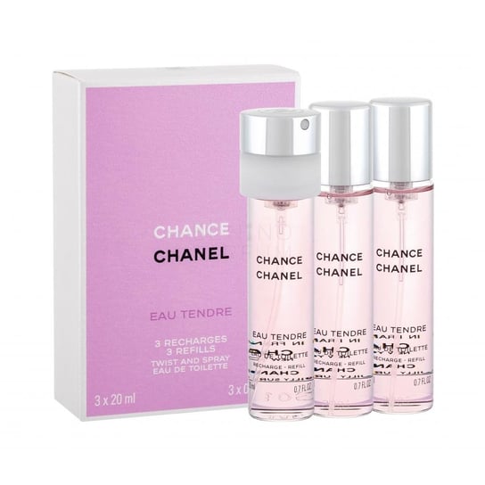 Chanel, Chance Eau Tendre, zestaw kosmetyków, 3 szt. Chanel