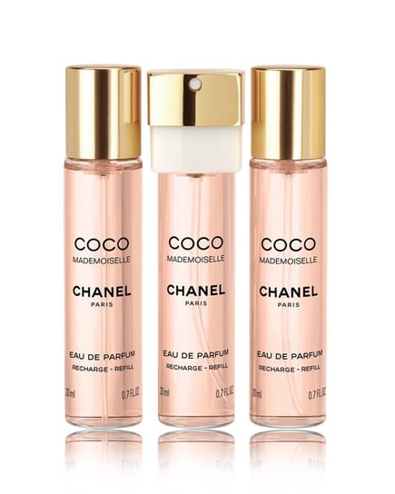 Chanel, Coco Mademoiselle, woda perfumowana, 3 szt. Chanel