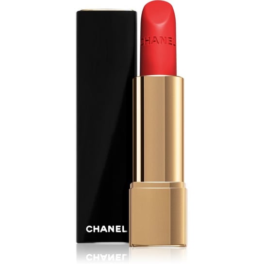 Chanel, Rouge Allure Velvet, Aksamitna Pomadka Z Matowym Wykończeniem Odcień 57 Rouge Feu, 3,5g Chanel