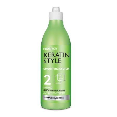 Chantal Prosalon Keratin Style 2, Keratynowy Krem Wygładzający Do Włosów 500G Chantal