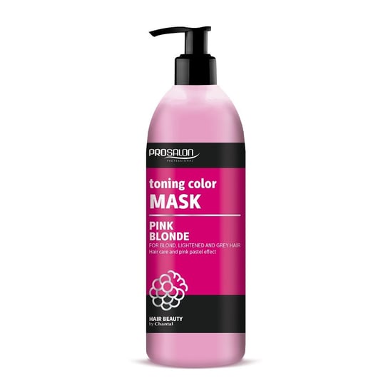 Chantal Prosalon Toning Color Mask Maska tonująca kolor 01  Pink Blonde 500g Inna marka