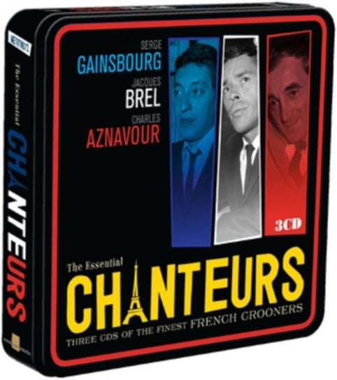 Chanteurs Gainsbourg Serge, Aznavour Charles, Brel Jacques