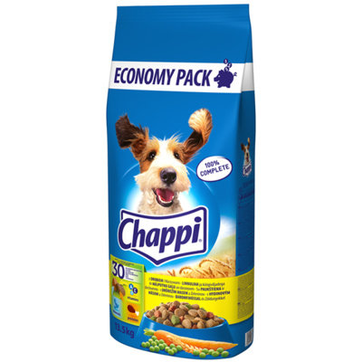 CHAPPI sucha karma dla psa z drobiem i warzywami 13,5 kg Mars