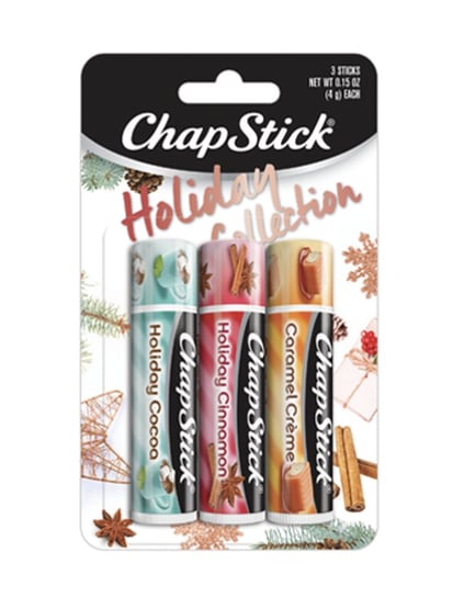 ChapStick, Pomadka nawilżająca do ust świąteczne wypieki, 3 szt. ChapStick