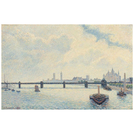 Charing Cross Bridge - Camille Pissarro 50x80 Legendarte