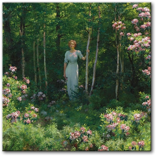 Charles Courtney Curran, Krawędź lasu. - PR05900 PRINTORAMA