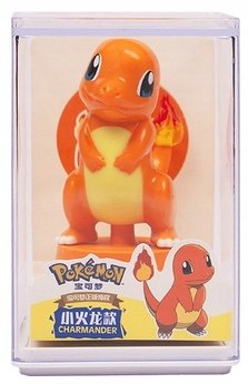 CHARMANDER Figurka Pokemon BOX Gumka Pieczątka Pokemony Wysoka Jakość Inna marka