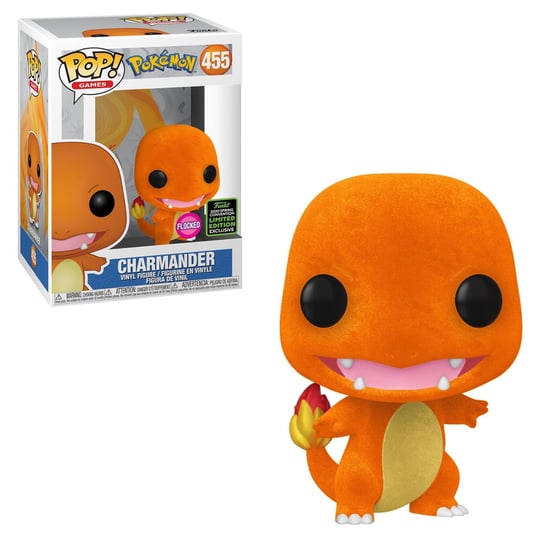 Charmander flocked  - Pokemon - Spring Convention Funko POP #455 Funko