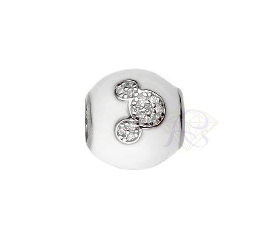 Charms Beads srebrny Ag 925 Myszka Miki 650222CHR Asimex Plus