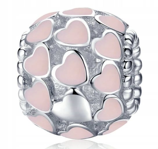 Charms beads srebrny Ag 925 serca CH1390422 Asimex Plus