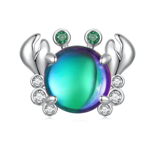 Charms Krab Srebro 925 Trusky