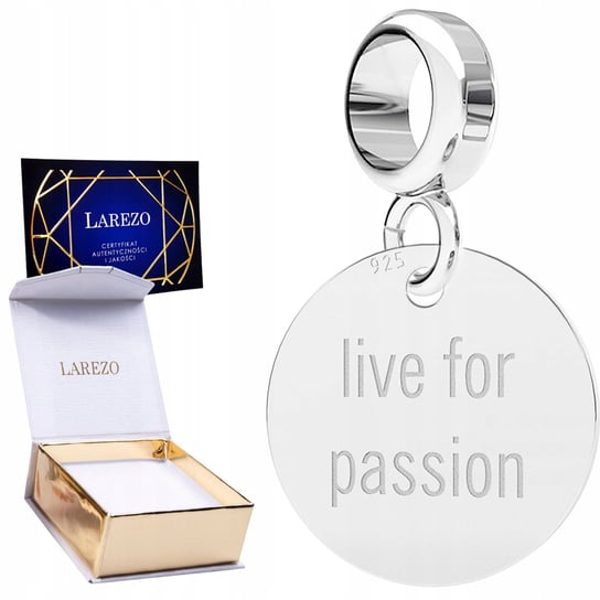 Charms Live for Passion srebro 925 LAREZO