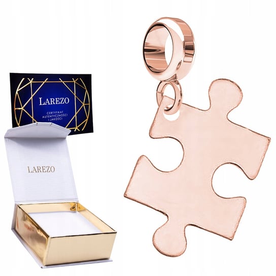 Charms Puzzel różowe złoto srebro LAREZO