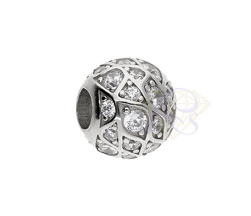 Charms srebrny Ag 925 Cyrkonie CH140921 Asimex Plus