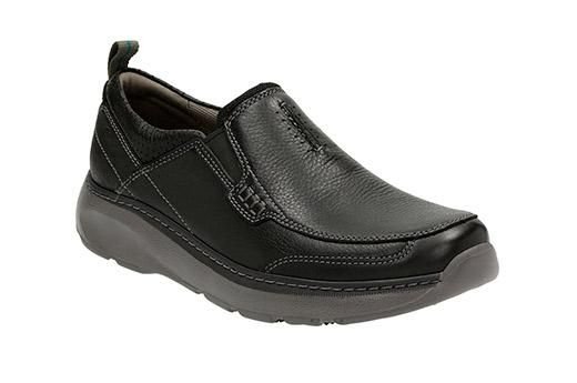 Charton Step [black leather] - rozmiar 42.5 Clarks