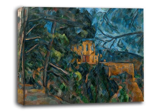 Château Noir, Paul Cézanne - obraz na płótnie 90x60 cm Galeria Plakatu