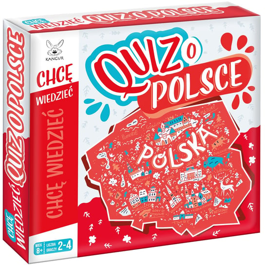 Chcę Wiedzieć Quiz O Polsce, gra rodzinna, Kangur Kangur