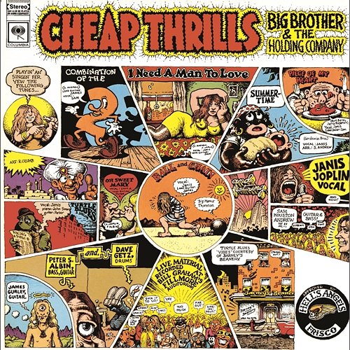 Cheap Thrills Big Brother & The Holding Company, Janis Joplin