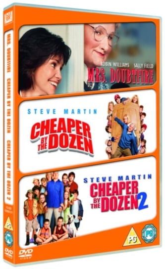 Cheaper By the Dozen/Cheaper By the Dozen 2/Mrs Doubtfire (brak polskiej wersji językowej) Levy Shawn, Shankman Adam, Columbus Chris