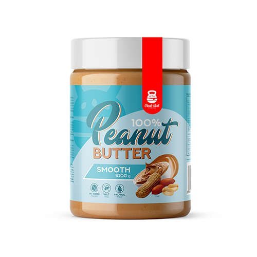 Cheat Meal Nutrition Peanut Butter Cream (Masło Orzechowe) - 1000g - Smooth Cheat Meal Nutrion
