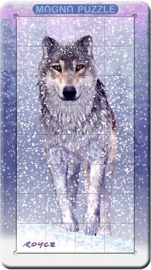 Cheatwell, puzzle 3D Portrait Snow Wolf Cheatwell