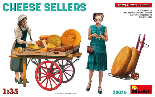 Cheese Sellers 1:35 MiniArt 38076 MiniArt