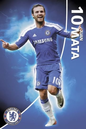 Chelsea F.C. Juan Mata 2011/2012 - plakat 61x91,5 cm Chelsea FC