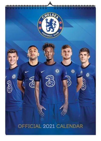 Chelsea FC - kalendarz A3 na 2021 rok 30x42 cm Danilo