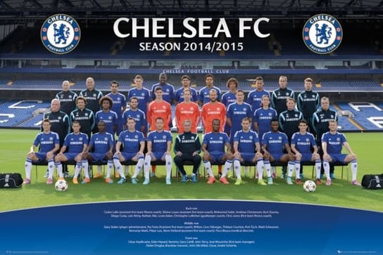 Chelsea Londyn Zdjęcie Drużynowe 14/15 - plakat 91,5x61 cm Chelsea FC