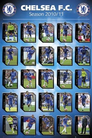 Chelsea Squad Profiles - plakat 61x91,5 cm Chelsea FC