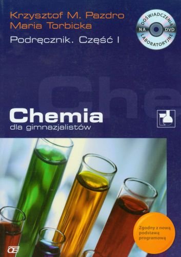 Chemia dla gimnazjalistów. Podręcznik. Część 1 + DVD Pazdro Krzysztof M.