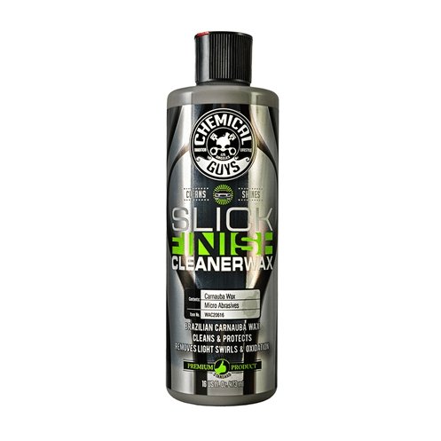 Chemical Guys Slick Finish Cleaner Wax 473ml - naturalny wosk w połączeniu z cleanerem Inna marka