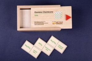 Chemiczne domino "Sole", pomoce Montessorii Pilch